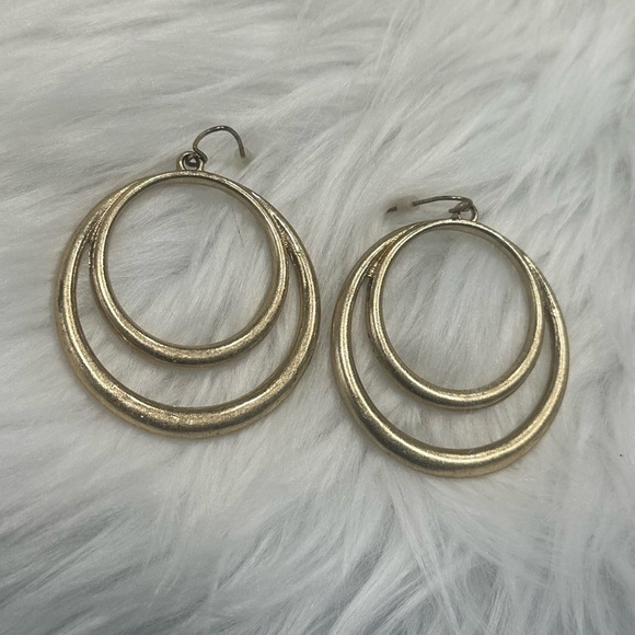 Jewelry - Brass gold earrings